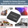 HDTV Adapter One Input To Two Outputs 4K 1080P Display Duplicate HDMI Splitter Switcher 1 In 2 Out For DVD PS4 Xbox