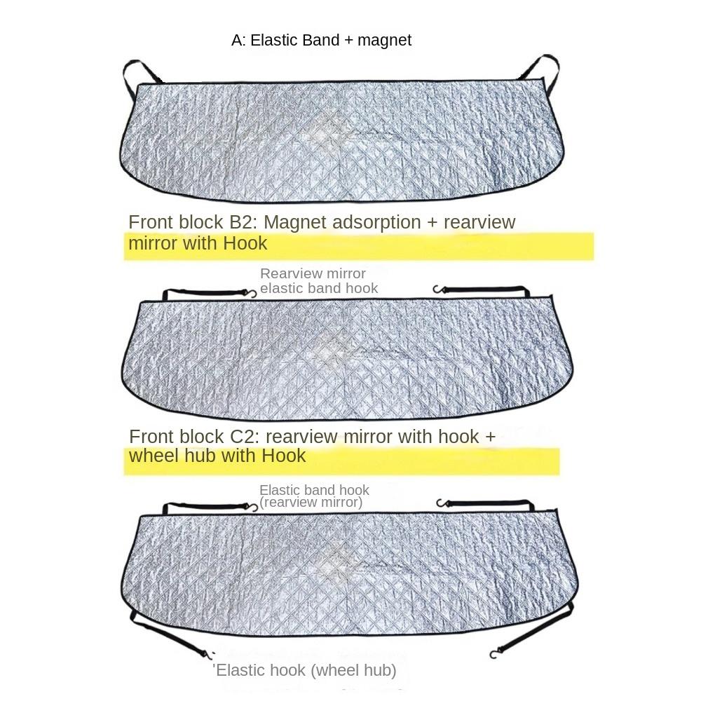 Anti-UV Auto Front Window SunShade 170x45cm Car Sun Visor Cover  Front Window