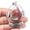 Pendant Wild Horse Jasper Gemstone Handmade Gift For Her Silver Jewelry 3"