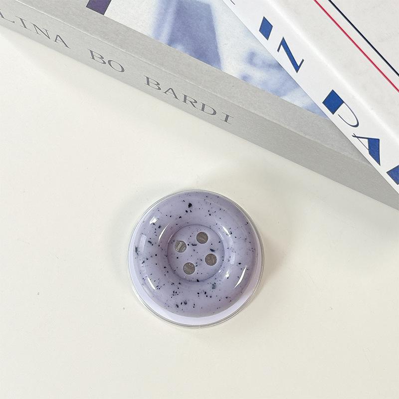 Ink Splashing Button Three-Dimensional Mobile Phone Airbag Bracket Magnetic Suction Telescopic Desktop Folding Bracket Lazy Ring Niche