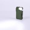 EDC Pocket Flashlight Compact Torch Dual Light Source 180 Degree Rotating Flashlight Portable Flat Flashlight for Camping Hiking
