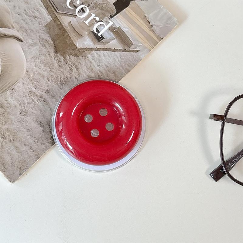 Candy Button Telescopic Air Cushion Ring, Mobile Phone Airbag Bracket, Magnetic Desktop Support, Niche Accessories, Decorations