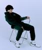 FANGOH F-Logo Embroidered Jogger Pants D/Green