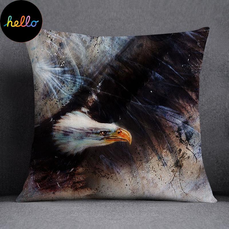 African Animal Beasts Home Decoration Pillowcase Square Pillowcase Home Office Decoration Cus On Cover