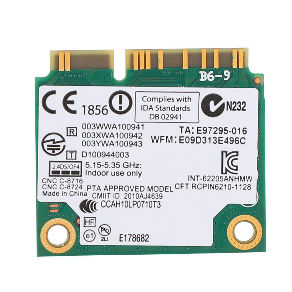 300Mbps for Intel Wireless N 6205 Mini PCI E Network Card for Thinkpad Laptop