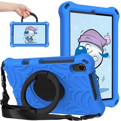 Lenovo Tab M8 HD FHD 2., 3., 4. generációs 2019 2020 2022 2023 TB-300FU tablet tok, EVA, biztonságos húzógyűrűs, ütésálló vállpántos, állványos tablet tok