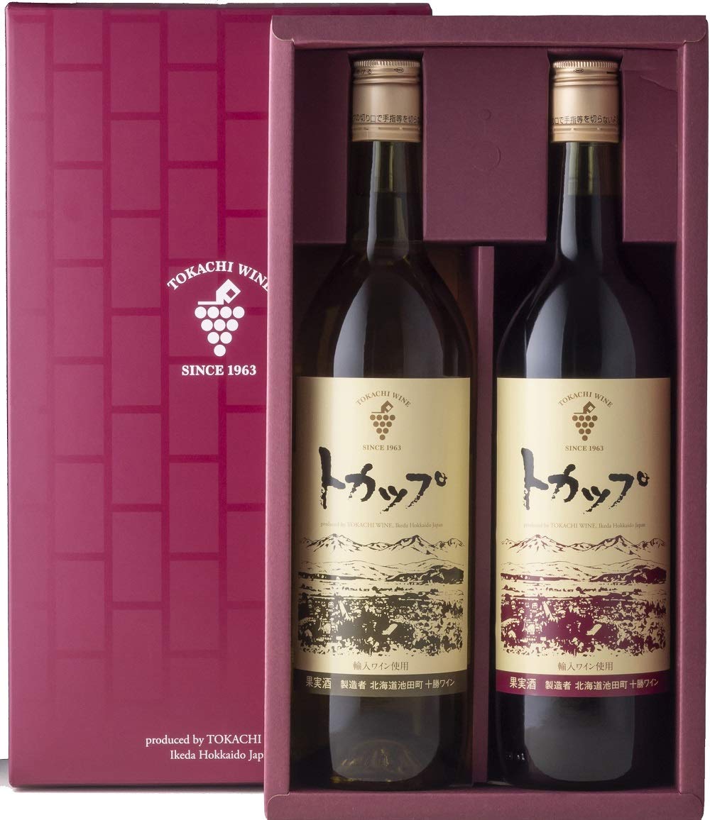 

Tokachi Wine Gift Set Tokachi Red and 1 Tokachi White x 2 TS-220 (1 Wine) [720ml Bottles]