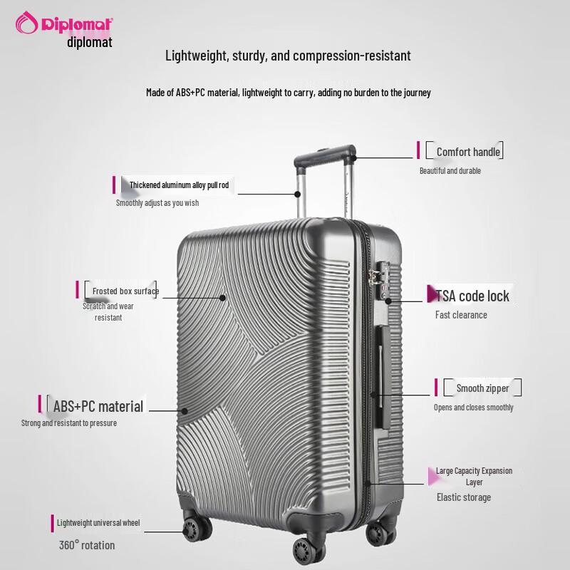 Diplomat TC-612TM Hardshell Luggage