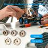5pcs Pinion Motor Gear 3.175mm 32DP 16/17/18/19/20T Aluminum Pinion Motor Gear for 1/10 RC Model Car