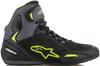 Alpinestars Fahrradschuhe Flow FASTER3 DRYSTAR Schuhe 1691600204 Schwarz/Grau/Gelb 9/26.5cm (254 0719)