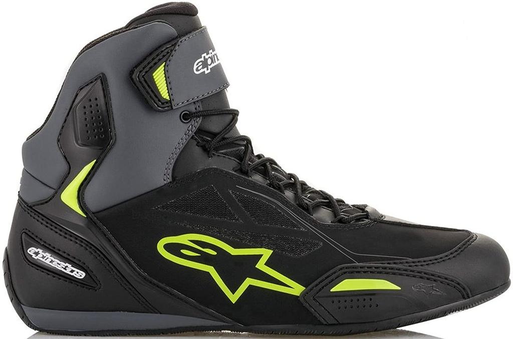 Alpinestars Fahrradschuhe Flow FASTER3 DRYSTAR Schuhe 1691600204 Schwarz/Grau/Gelb 9/26.5cm (254 0719)