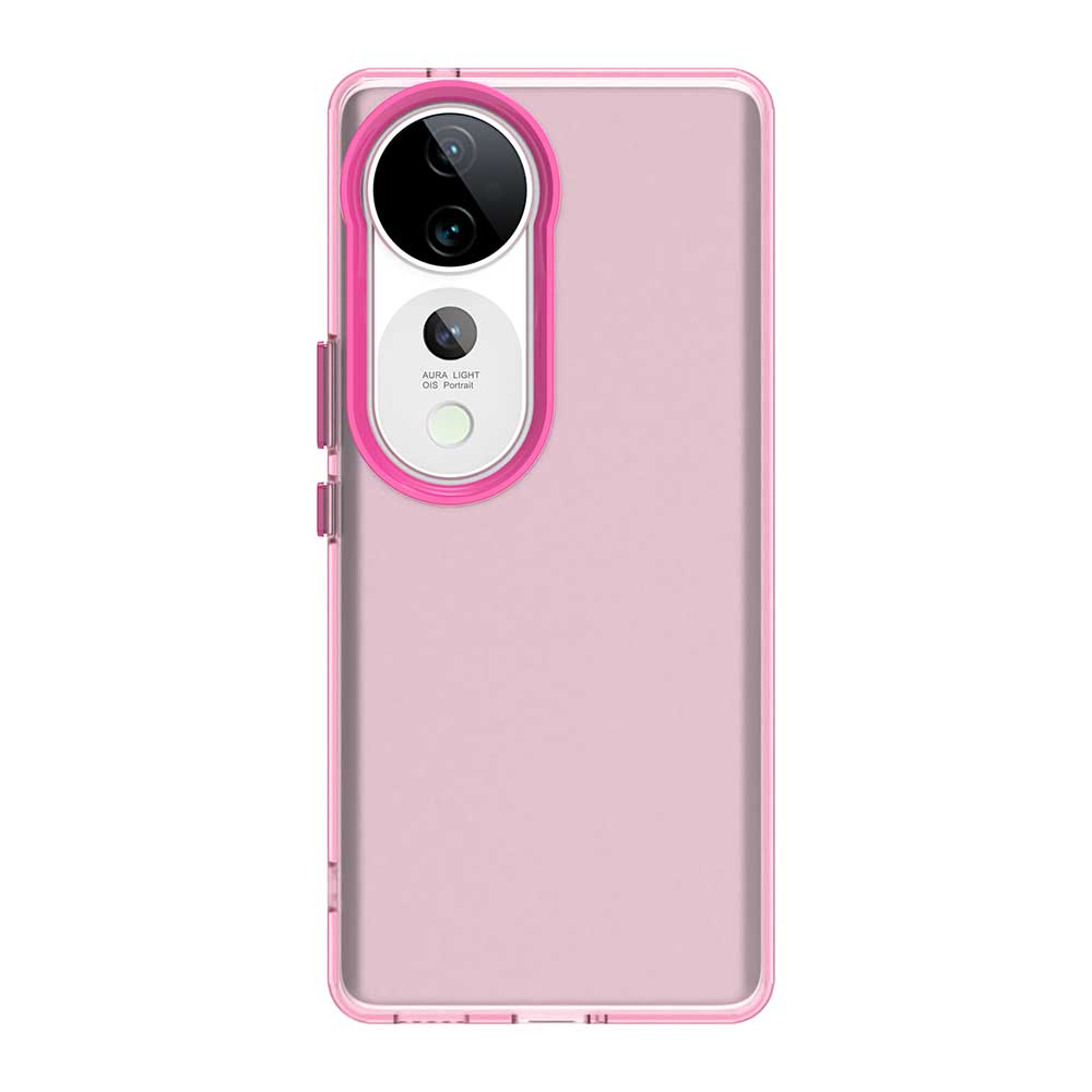 Frosted Case For Vivo V40 Cover Vivo V40 Fundas Coque Matte Translucent PC TPU Edge Back Phone Phone Bumper Vivo V40