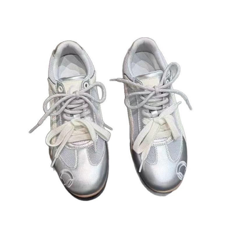 Ballet style women's new flat-bottomed versatile sports women's shoes summer super soft mesh breathable board shoes