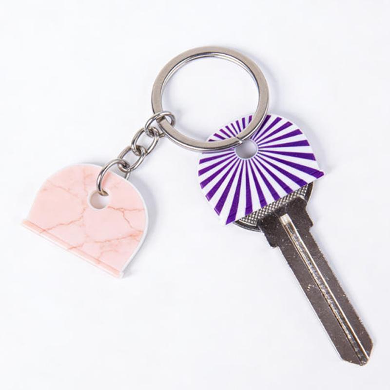 10PCS Silicone Key Identification Tags Anti Slip Protective Key Covers for Home Garage Car Key Organization