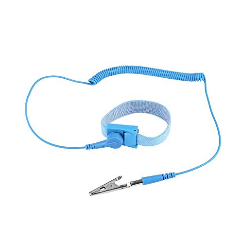 Anti-Static Wrist Pad, Anti-Static Grounding Mat, Static Discharge Mat with PVC Wrist Strap and Claw Buckle, 30*40cm, Table Pad, Wrist Strap, Groundin