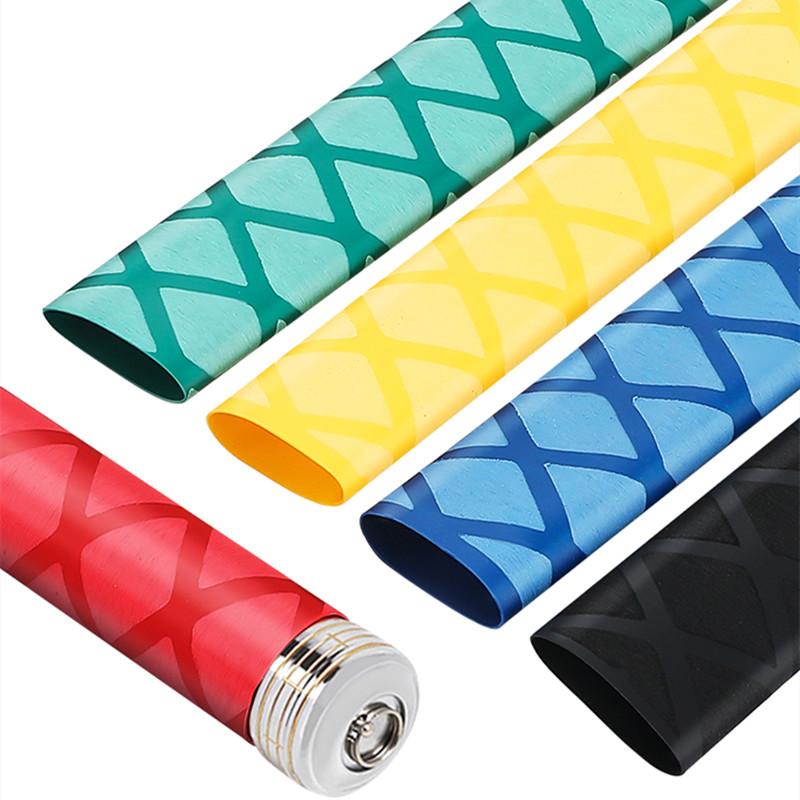 1/3/5Pcs Non Slip Heat Shrink Tube Fishing Rod Wrap 15 18 20 22 25 28 30 35 40 45 50mm Handle Insulated Protect Waterproof Cover