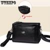 Soft Faux Leather Crossbody Bag, Retro Wristlet Handbag, Fashion Clutch Purse For Women