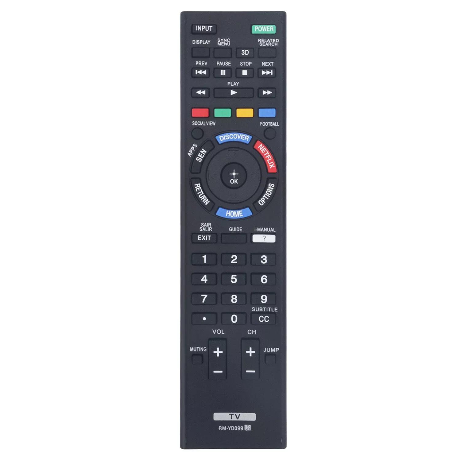 

RM-YD099 For Sony TV Remote Control Replacement Universal Smart TV Remote A