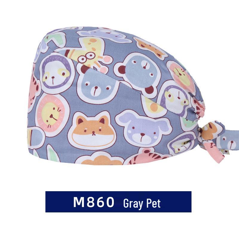 Operationsmössa för män och kvinnor – Ren bomull, Idealisk för tandsköterskor och läkare på operationssalar