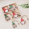 Wooden Faceless Doll Pendant for Christmas & Easter Decorations