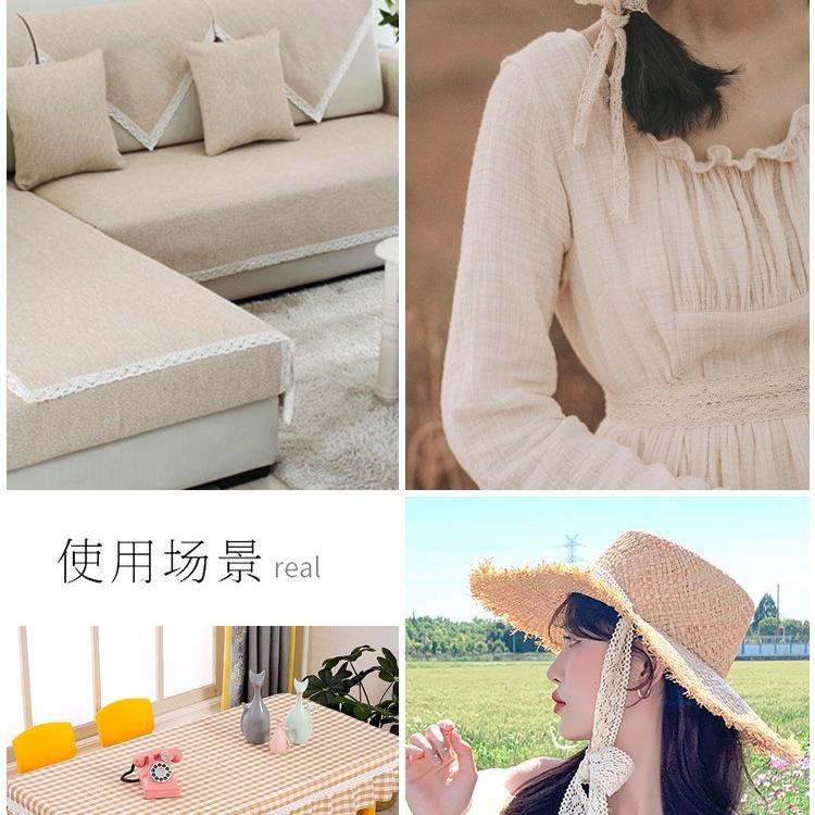 Hollow Lace Handmade Diy Decorative Lace Strap Clothing Clothes Tablecloth Curtains Fabric Material Cotton Thread Lace Edge