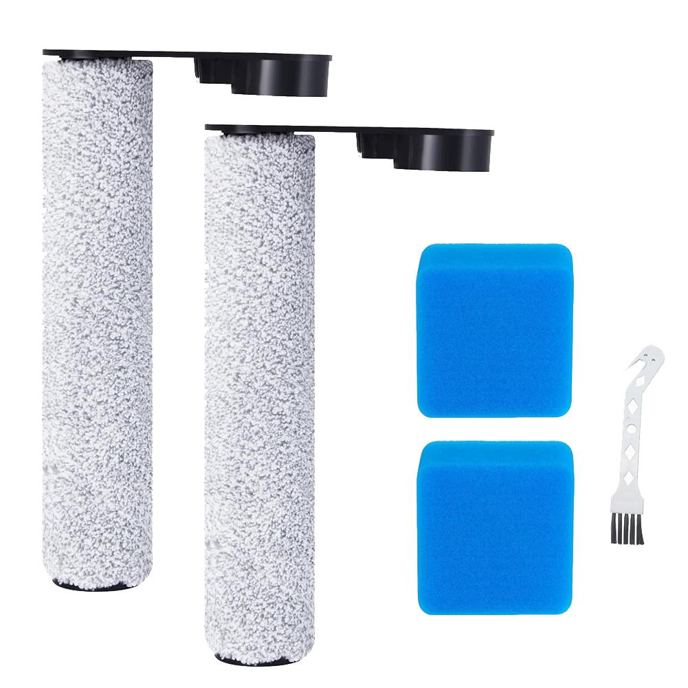 For Eureka Vacuum Cleaner Soft Wool Sponge Brush Rollers Replacement Kit