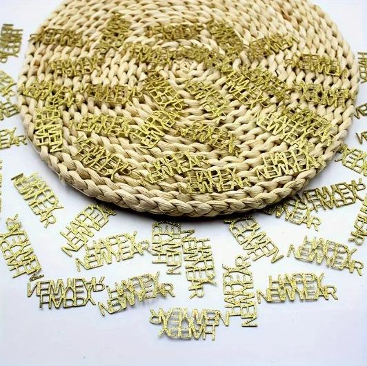 WTEMPO 200PCS Creative Festivals Party Decorative Paper Scraps DIY Holiday Celebration Confetti Perfect for Birthday Wedding and More!