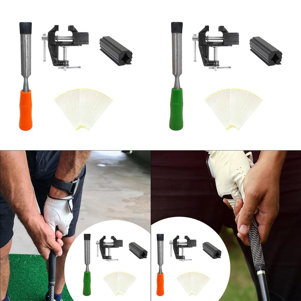 Golf Club Grip Vise Clamp Kit Professional, Easy to Use, Repair Tool Gifts,