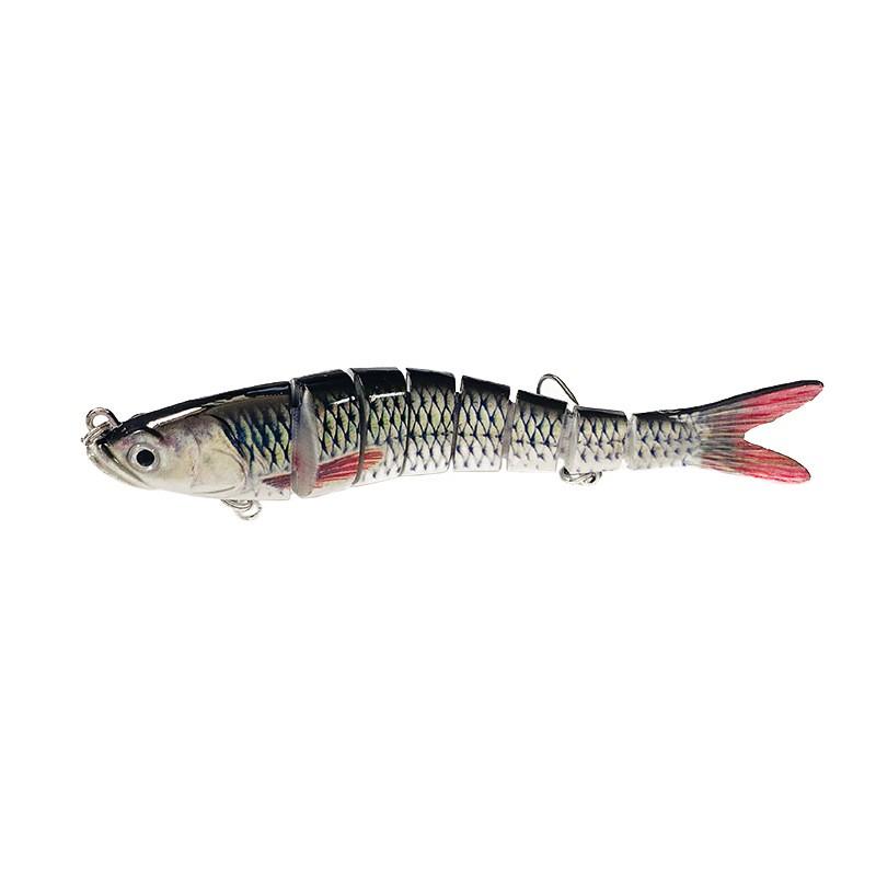 8-Section Bionic Jerkbaits Pike Bass Fishing Long Casting Sinking Hard Lure Set In Multiple Colors