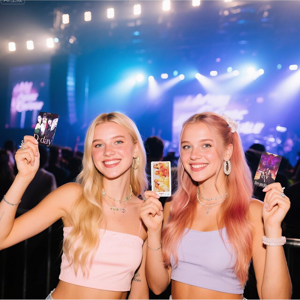 Star Girl Group Peripheral Small Card Decoration, Support Card, Star Film, Can Be Collected, Gifts