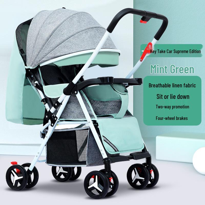 Ультралегкая детская коляска: Раскладывающееся, Складное, Универсальное для сидения или лежания