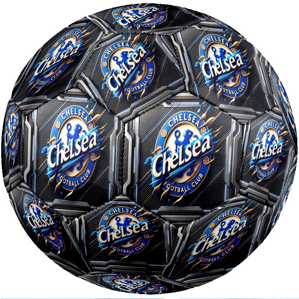 Chelsea FC Theme soccer ball Size 5 Soccer Ball Soft Touch Professional Training Football for Outdoor Sports