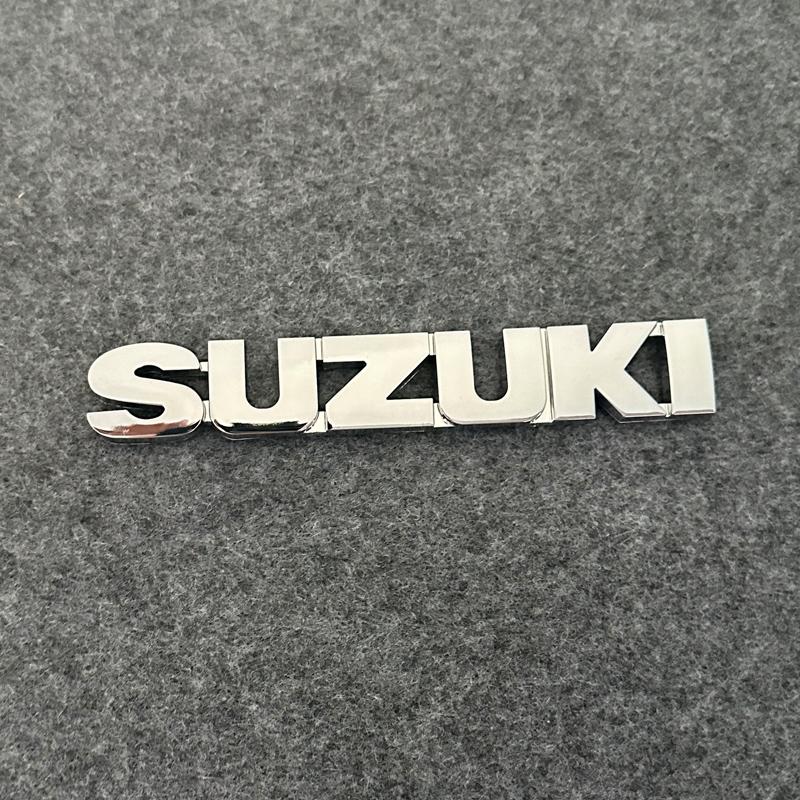 For Suzuki Swift Jimny Landy Alto vitara fronx SX4 Wagon R Rear Trunk Emblem Logo Badge Sticker Car Accessories Replacement