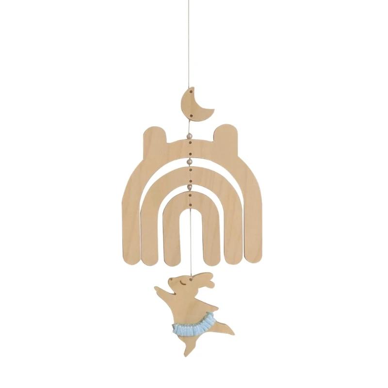 

Dancing Bear/Rabbit Wind-Chime Children Room Hanging- Ornament Perfect for Children & Adults Alike Gift