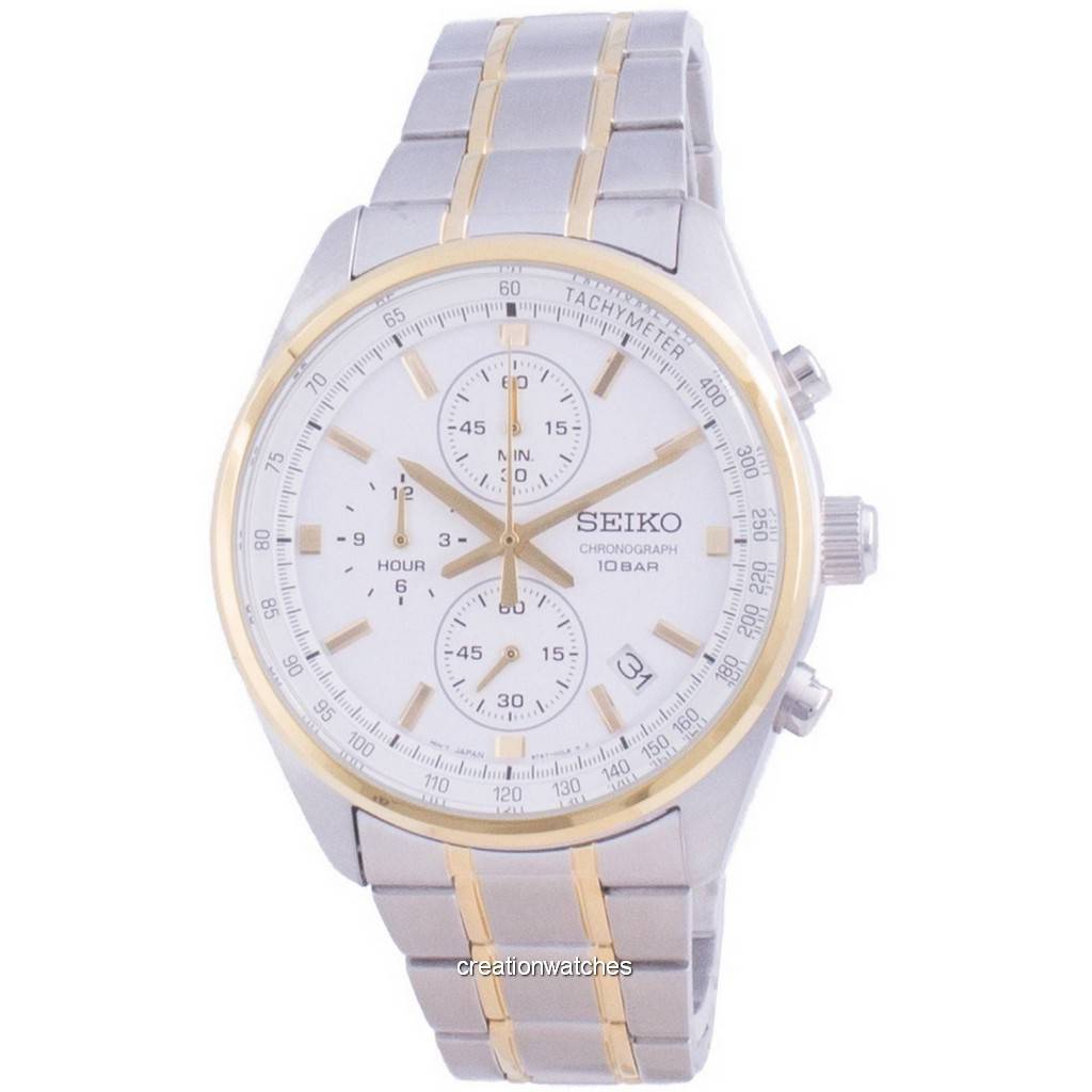 

Seiko Chronograph Quartz SSB380 SSB380P1 SSB380P 100M Мужские часы
