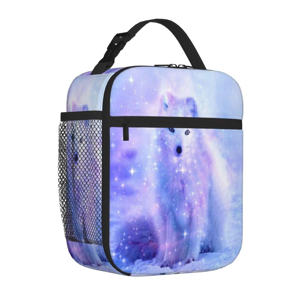 Bestselling Arctic Iceland Fox Retro Meal Prep Bag Office To-Go Thermal Food Carrier