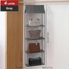 Handbag Hanging Organizer Hanging Wardrobe Organizer 4-dimensional Storage Hanging Bag Handbag Organizer for Closet Storage Bag