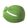 Stretchy Wide Cross Knot Headband for Women Soft Elastic Hair Comfortable Turban Style Wrap for Daily Use Yoga Sports Running