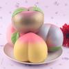 Ny kolossal 10 cm squishy rosa/hvit fersken Slow Rising Cream duftende