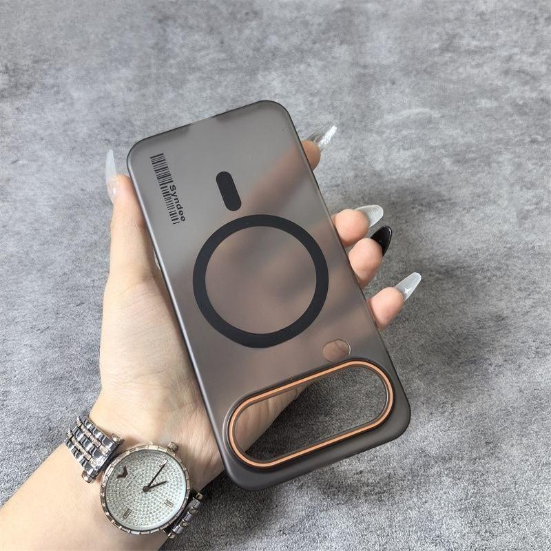 For Honor Magic8 Pro Air Case Simple Transparent Anti-slip Lens Magnetic PC Cover For Honor Magic 8 Air Shockproof Funda