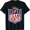 Benito Definition Personalized Name Team T-Shirt