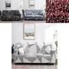 Luxurious Modern Floral Printed Sofa Cover With Excellent Fit And Wrinkle Resistance