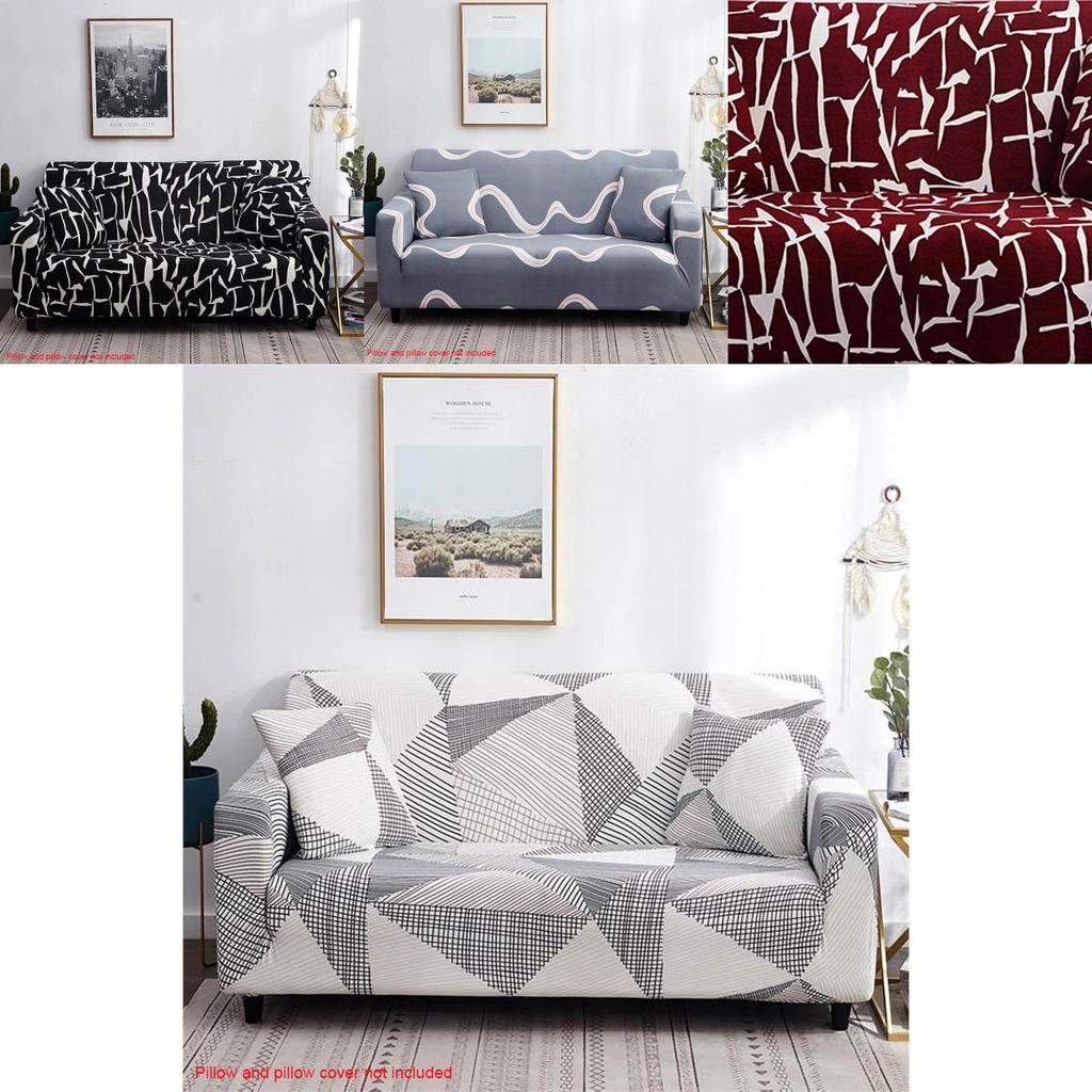 Luxurious Modern Floral Printed Sofa Cover With Excellent Fit And Wrinkle Resistance