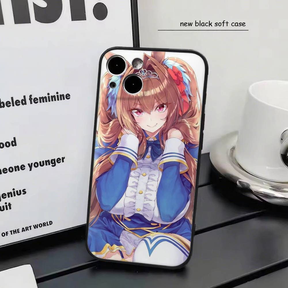 Daiwa Scarlet Anime U-Uma Musume Pretty Derby Phone Case Silicone Soft For IPhone 17 Air 16 15 14 13 12 11 Plus Pro Max Plus