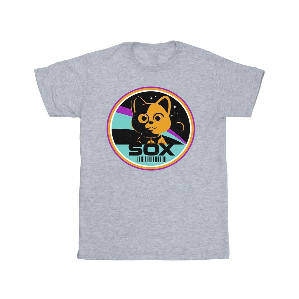 Disney Mens Lightyear Sox Circle T-Shirt