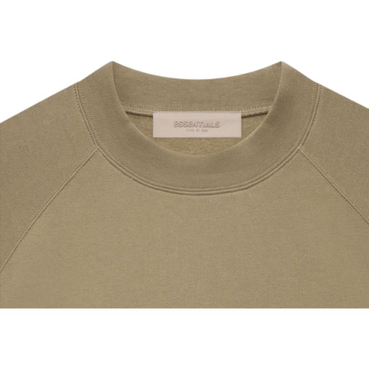 Fear of God Essentials Fleece Crewneck Sweater Unisex Sweaters Oak-Brown FOG-SS22-292