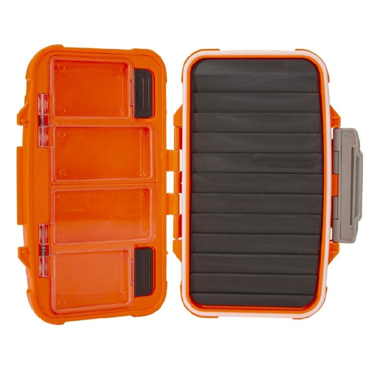 Fishing Flies Storage Container Box Four Layers Waterproof Ice Fishing Jigs Box