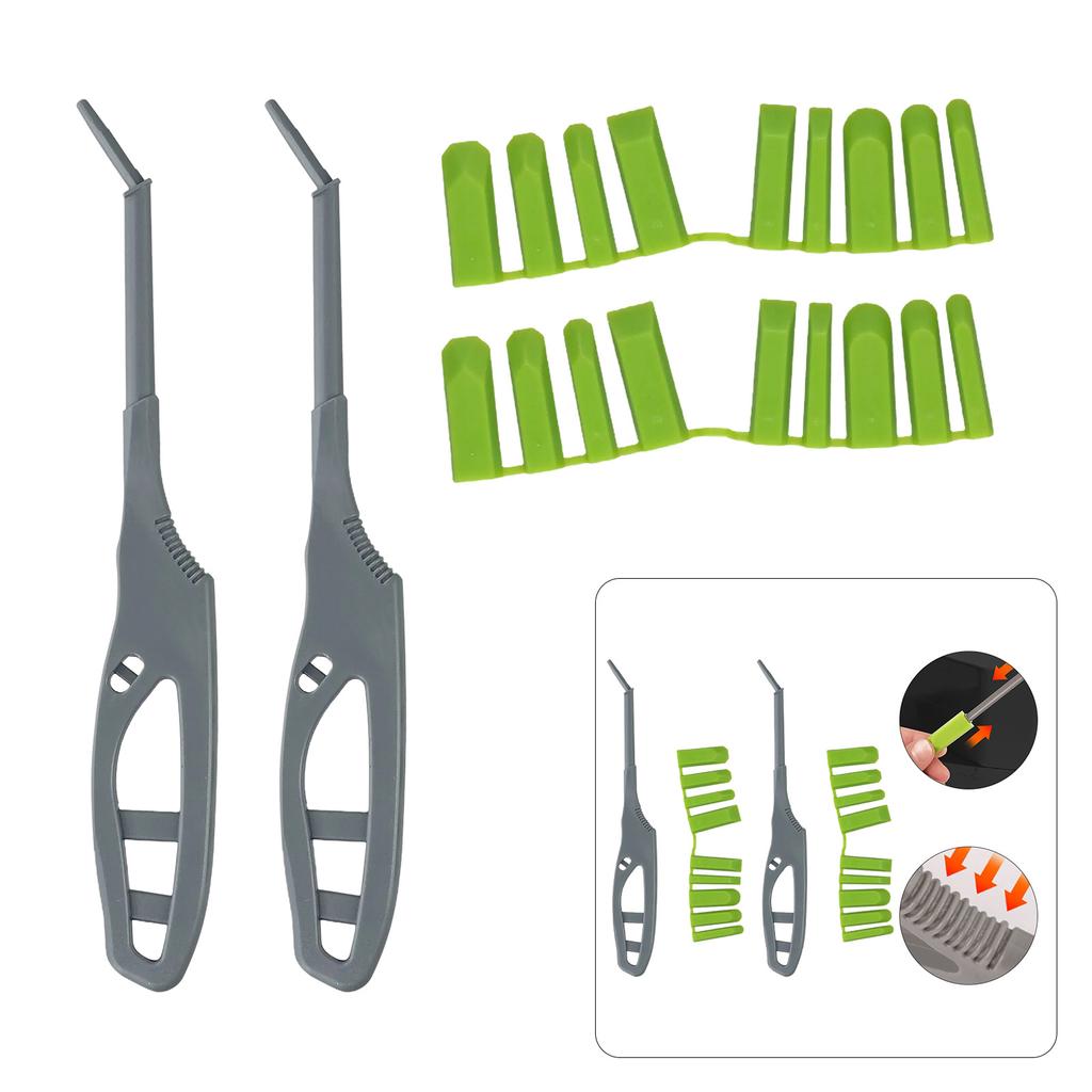 Uprość swoje naprawy Zestaw dwóch narzędzi do wygładzania silikonu wielokrotnego użytku