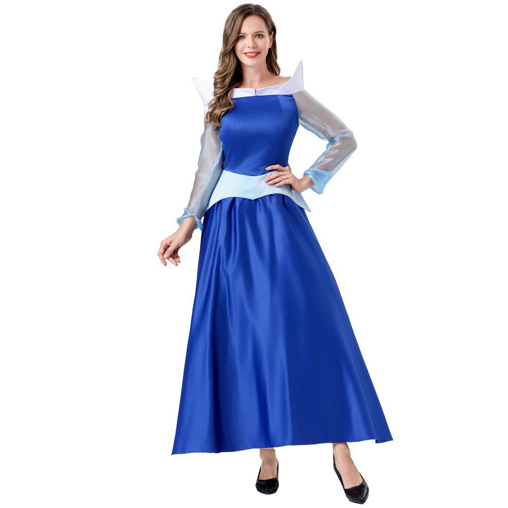 Costume da Cosplay da Principessa Aurora Bella Addormentata per Donna Adulta