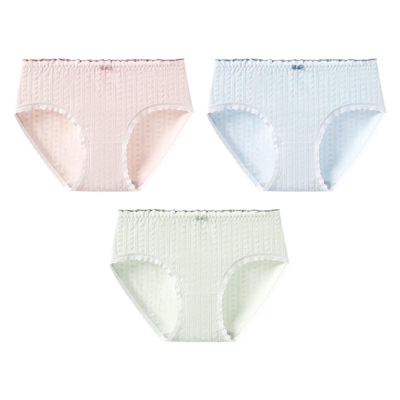 Fenteng Women's Antibacterial Modal Cotton Crotch Underwear 3-Pack